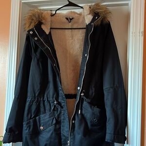 H&M Women’s Sherpa Winter Jacket